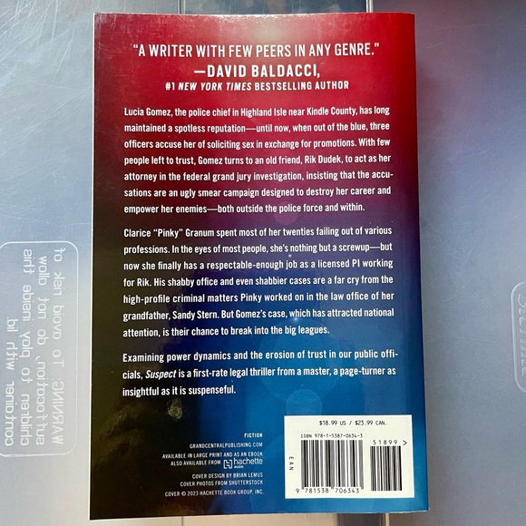 “Suspect” by New York Times Bestselling Author Scott Turow - Picture 2 of 3